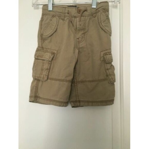 Oshkosh B'gosh Boys Cargo Shorts Casual Wear Size 5 Dark Khaki - Picture 1 of 8